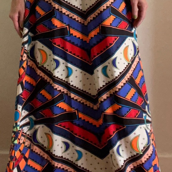 Mara Hoffman camisole gown in Lunar Eclipse print size Small - Picture 4 of 5